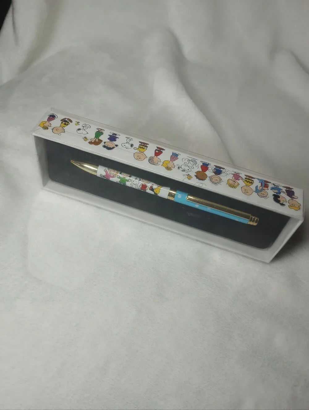 Peanuts Collectible Writing Pen New In Box Graphique Charlie Brown Snoopy Linus